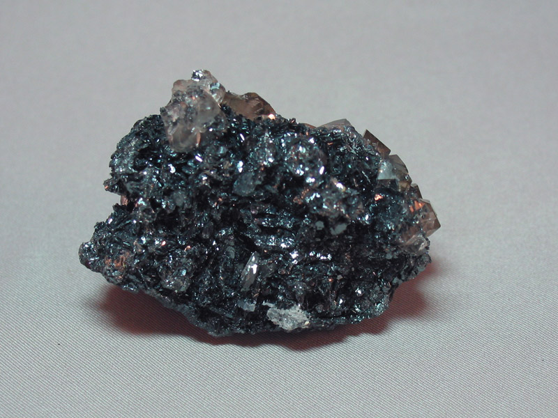 Quartz on Hematite